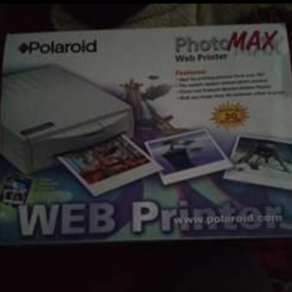 New Polaroid Photo Max Web Printer